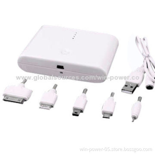 Phone Charger, 8,800mAh High-capacity Li-ion Battery, Different Connectors Available